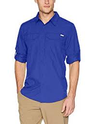 Amazon Com Columbia Mens Silver Ridge Long Sleeve Shirt