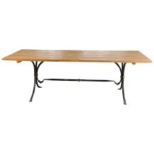 Shop our best selection of wrought iron outdoor kitchen & dining room tables to reflect your style and inspire your outdoor space. Wrought Iron Indoor Or Outdoor Dining Table Base At 1stdibs