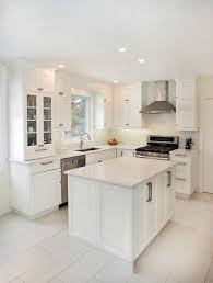 small white kitchen ideas with island