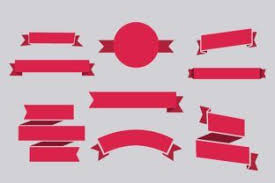 Download Red Ribbon Ornaments Pack Graphic By Mg Design Creative Fabrica Ribbon Banner Banner Drawing Banner Design SVG Cut Files