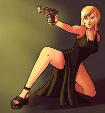 Aya Brea from the classic Parasite Eve series. (By me) : r/ParasiteEve