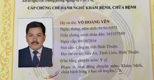 Nguyễn xuân (hưng yên) (41). Bá»™ Y Táº¿ Yeu Cáº§u Xac Minh Giáº¥y Phep Hanh Nghá» Cá»§a Tháº§n Y Vo Hoang Yen Vnreview Tin Má»›i Nháº¥t