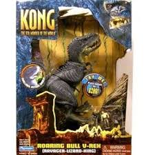 Rex entered the battle and the odds were turned against kong. King Kong Roaring Bull V Rex Action Figure Explore On Popscreen