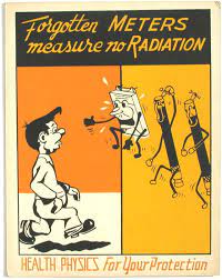 Radiation Safety Posters From 1947 Cold War Propaganda Cold War Atomic Age