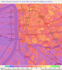 You may search by street address by typing into the search bar, or simply explore the map by panning, zooming, and clicking to reveal more details. Elevation Of Baton Rouge Us Elevation Map Topography Contour