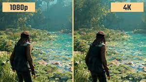 The main instance you're going to see a large difference in quality from 4k or 1080p is when considering dimensions for a monitor that's larger than 40 inches. 1080p Vs 4k 2160p Gaming Youtube