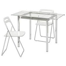 Glass Dining Table Ikea In 2020 Glass Dining Table Table Small Dinner Table