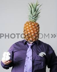 G D Up Pineapple Businessman Stock Photos Funny Stock Photos Stock Imagery