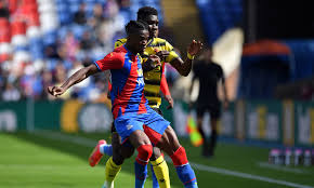They play in the premier league, the first t. Crystal Palace 3 1 Watford Wilfried Zaha Stars For The Eagles As Both Sides Score An Own Goal Daily Mail Online