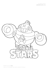 How to draw brawl stars mega box 😃 mega brawl box opening 😃 diy tutoria. Tick Brawlstars Coloringpages Drawingtutorial Howtodraw Fanart Star Coloring Pages Coloring Pages Brawl