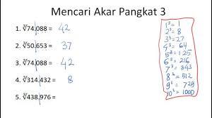 Faktor yang mempengaruhi pertumbuhan dan perkembangan pohon. Cara Mengerjakan Akar Pangkat 3 Dari 729 Masnurul
