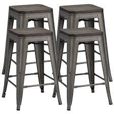 Maybe you would like to learn more about one of these? Best Selling 4pcs Of 24 Counter Bar Stool With Wooden Seat For Indoor Outdoor Accuweather Shop