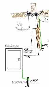 All grounds are connected, and the ground is connected at the light when possible. Neutral Vs Ground Wire Electrical Engineering Stack Exchange