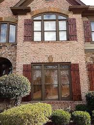 Kristi, how smart of you to use the pvc boards. Craftsman Style Cedar Board And Batten Shutters Shutters Exterior House Shutters Exterior Brick