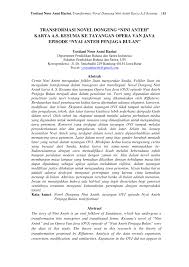 Dina jaman kapungkur, di tatar pasundan aya hiji karajaan anu di pimpin ku saurang raja anu wijaksana, namina nyaeta prabu tapak agung. Pdf Transformasi Novel Dongeng Nini Anteh Karya A S Kesuma Ke Tayangan Opera Van Java Episode Nyai Anteh Penjaga Bulan