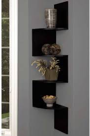 Check spelling or type a new query. Corner Wall Shelves For Living Room And Home Decor Wooden Wall Shelf Number Of Shelves 4 Black Wood Art City