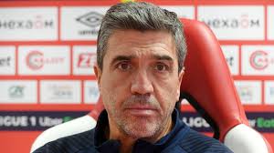 L'ancien entraîneur du Stade de Reims, David Guion, mis à pied à titre  conservatoire par l'Estac