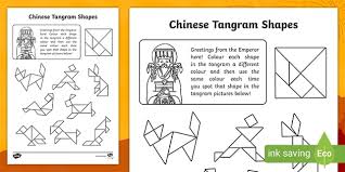 If you're looking for free jigsaw puzzles to play, look no further than these five websites. Color In The Tangram Pictures Worksheet Worksheet