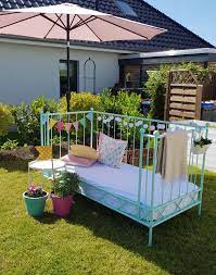 Metallbett im garten schön metallbett svelvik 180×200 nur. Die Schonsten Ideen Fur Dein Gartenbett