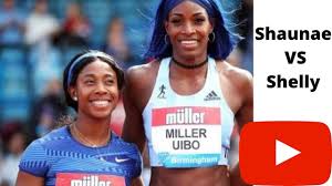 She will run out of lane seven in the final, which will take place on friday at 9:35 p.m. Shaunae Miller Uibo Vs Shelly Ann Fraser Caribbean Edition Olympic Trials 200m Youtube