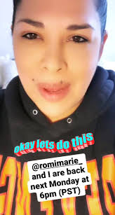 Join Romi and I next Monday 4/27 for a special Romi & Rose Show