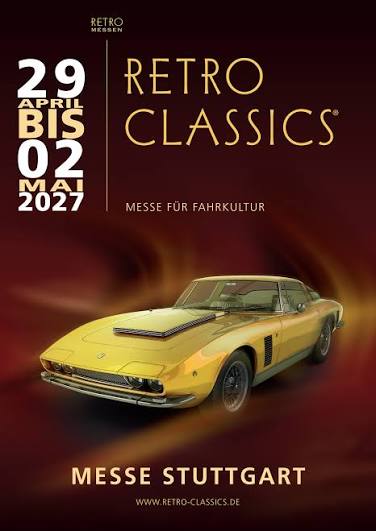 RETRO CLASSICS® Stuttgart 2027 — Messe Stuttgart, Stuttgart, Baden-Württemberg, Germany