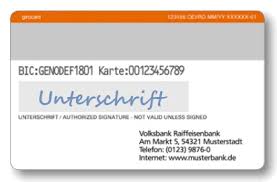 Formular Pin Neubestellung Girocard Volksbank Dessau Anhalt Eg