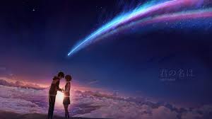 Support us by sharing the content, upvoting wallpapers on the page or sending your own background pictures. Download 2048x1152 Kimi No Na Wa Your Name Mitsuha Miyamizu Taki Tachibana Wallpapers Wallpapermaiden