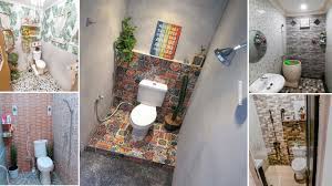 Aksen batu alam pada dinding dan lantai kayu parket. 6 Desain Kamar Mandi Minimalis Cocok Di Rumah Super Sempit Homeshabby Com Design Home Plans Home Decorating And Interior Design