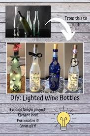 This is a sponsored conversation written by me on behalf of cricut. Diy Lighted Wine Bottles My Florida Life
