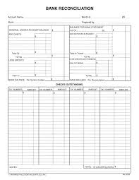 Bank Reconciliation Template Blank Form Pdf – iinan.co