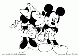 These alphabet coloring sheets will help little ones identify uppercase and lowercase versions of each letter. Minnie Mouse Color Pages Free Coloring Pages For Kidsfree Coloring Library