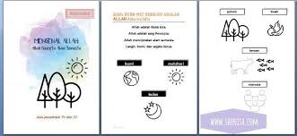 Pengalaman ini mungkin sering datang tanpa dorongan tertentu, karena orang menghargai seni, musik, atau puisi. Belajar Aqidah Mengenalkan Anak Tentang Allah Sang Pencipta Alam Semesta Free Workbook Pdf She Nisa