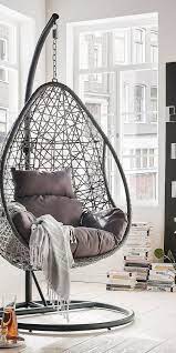 40 Beautiful And Stylish Indoor Swing Chair Ideas Hanging Chair Living Room Room Ideas Bedroom Cozy Room