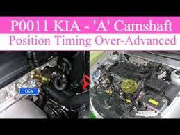 P0011 Kia A Camshaft Position Timing Over Advanced Or System Performance Bank 1 Youtube