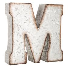 Check spelling or type a new query. Amazon Com Generic Galvanized Metal 3d Letter M Grey Metal Home Kitchen