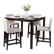 ensemble table de bar 4 chaises hautes bois manguier massif natura chaise haute bois table de salon table et chaises