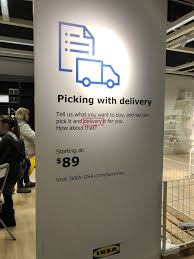Grammar Mistake In An Ikea Poster Delivery Instead Of Deliver Ikea Ikea Ad Grammar Mistakes