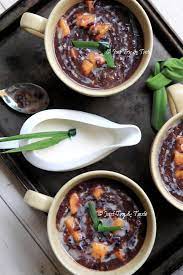 Bubur Ketan Hitam Kacang Hijau Dan Pisang Dengan Slow Cooker Resep Masakan Resep Slow Cooker Masakan