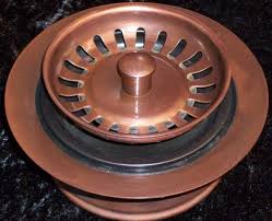 solid copper kitchen drains and