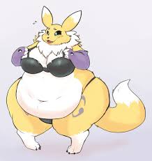 Lioen, still with two ears on X: Just one bbw renamon!  t.cohG8hhsRK6c  X