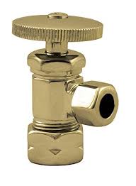 Installing a shut off valve on copper pipe. Westbrass Round Handle Angle Stop Shut Off Valve 1 2 Copper Pipe Inlet With 3 8 Compression Outlet Polished Brass D105 03 Buy Online In Antigua And Barbuda At Antigua Desertcart Com Productid 67614124