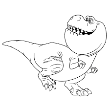 Baby dino coloring pages printable dinosaur velociraptor coloring. Kleurplaat Dino