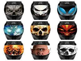 Motorcycle Helmet Visor Decals Motorcycle Helmet Visor Motorcycle Helmets Motorcycle Helmet Decals