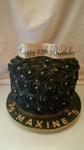 Black And Gold Cupcakes For Men Beautiful Black And Gold Rosette Cake Bolo Preto E Dourado Bolo Aniversario Frozen Bolos De Aniversario Criativos