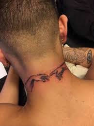 Back Neck Tattoo Design Ideas For Guy Back Of Neck Tattoo Simple Neck Tattoos Neck Tattoo For Guys