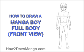 Image of anime boy whole body drawing hd png download transparent. How To Draw A Manga Boy Full Body Front View Step By Step Pictures How 2 Draw Manga