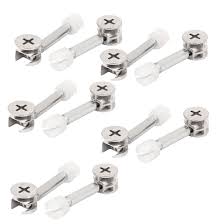 Handle, faucet, bath accessories, shower, basin, hinge, knobs, cabinet, furniture, glass, door stopper, door holder, mail box, lock, panic. Fasteners Hardware Furniture Hardware Metal Connecting Fittings Eccentric Cam Wheel Nut 10 Sets Business Office Industrial