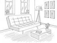 تخطيط غرفة المعيشة غرفة معيشة أريكة رسم png والمتجهات للتحميل مجانا in 2021 furniture room home decor