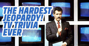 · 3) every episode of seinfeld . Can You Answer Some Of The Hardest Tv Trivia In The History Of Jeopardy